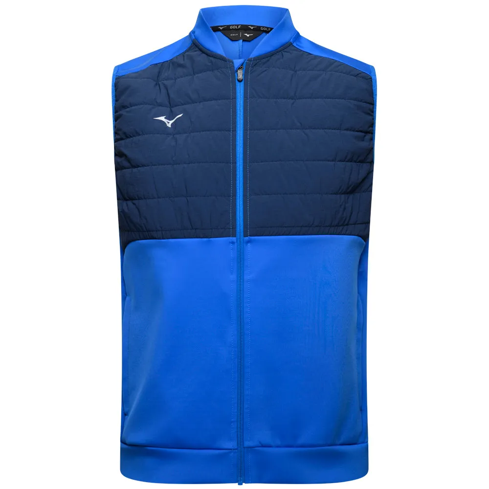 Special Offer Dare to Lead Mizuno Hybrid Bomber Gilet - Blue