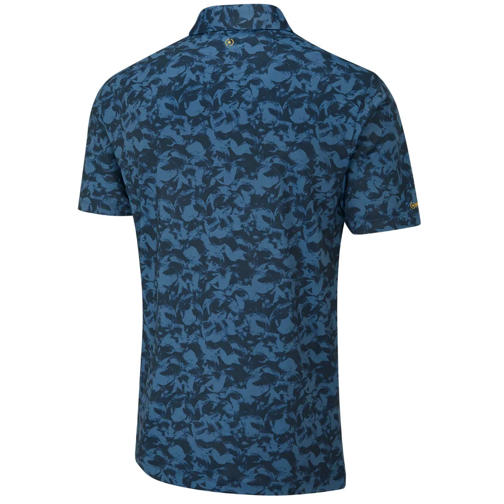 Ping Julian Polo Shirt - Blue Fusion Multi Dare to Lead