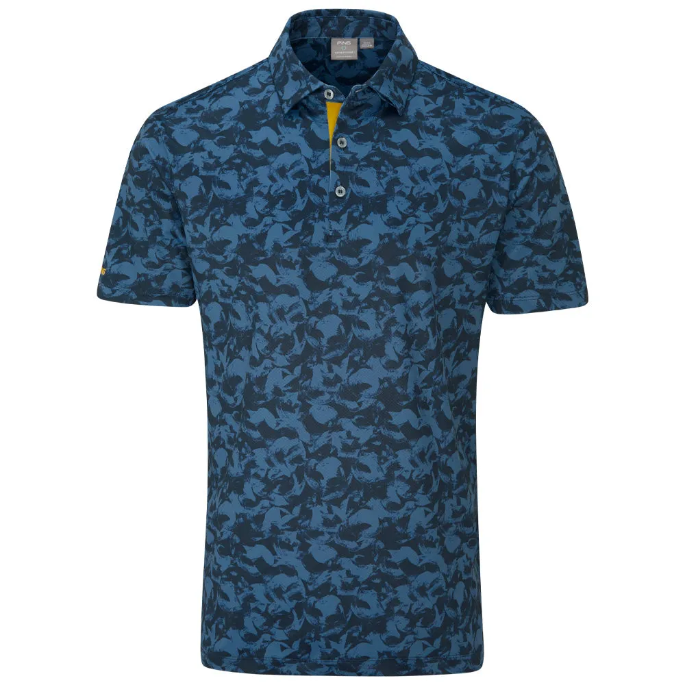 Ping Julian Polo Shirt - Blue Fusion Multi Built for the Bold Great Value