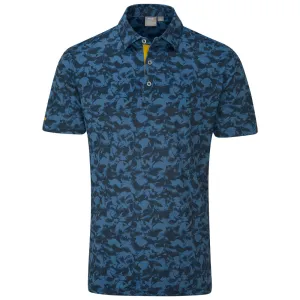 Ping Julian Polo Shirt - Blue Fusion Multi Built for the Bold Great Value