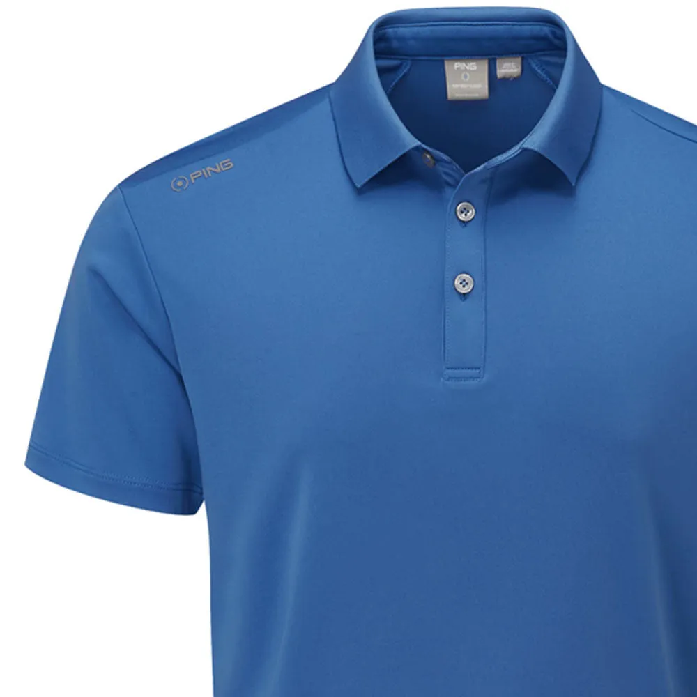 Ping Lindum Polo Shirt - Snorkel Blue Easter Sale