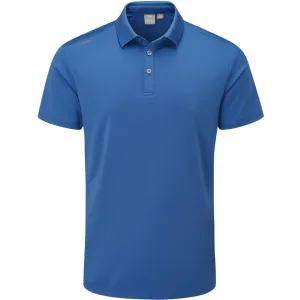Confidence Starts Here Ping Lindum Polo Shirt - Snorkel Blue