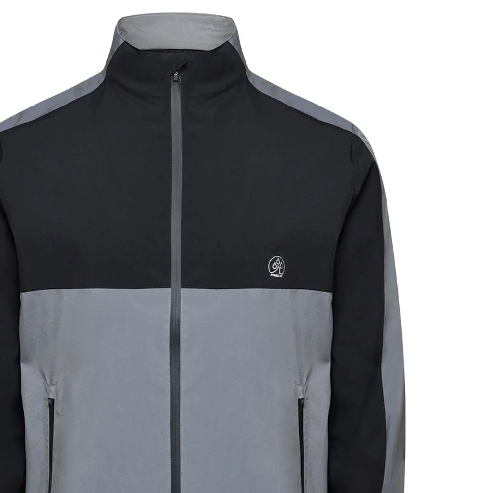 Own the Vibe Define Your Own Way Proquip Windermere Waterproof Jacket - Black/Grey
