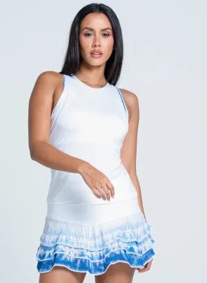 Loud Looks, Smooth Moves Shibori Stripe Tank