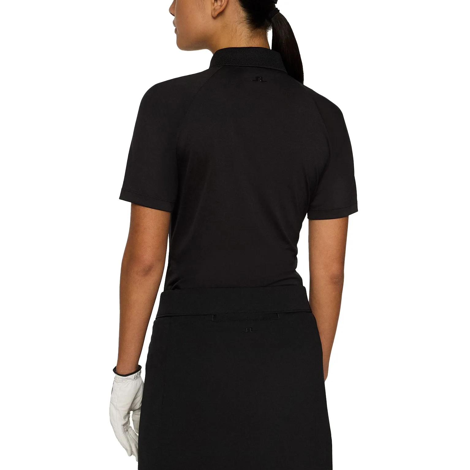 Built to Move You J.Lindeberg Women'S Tara Golf Polo Shirt - Black