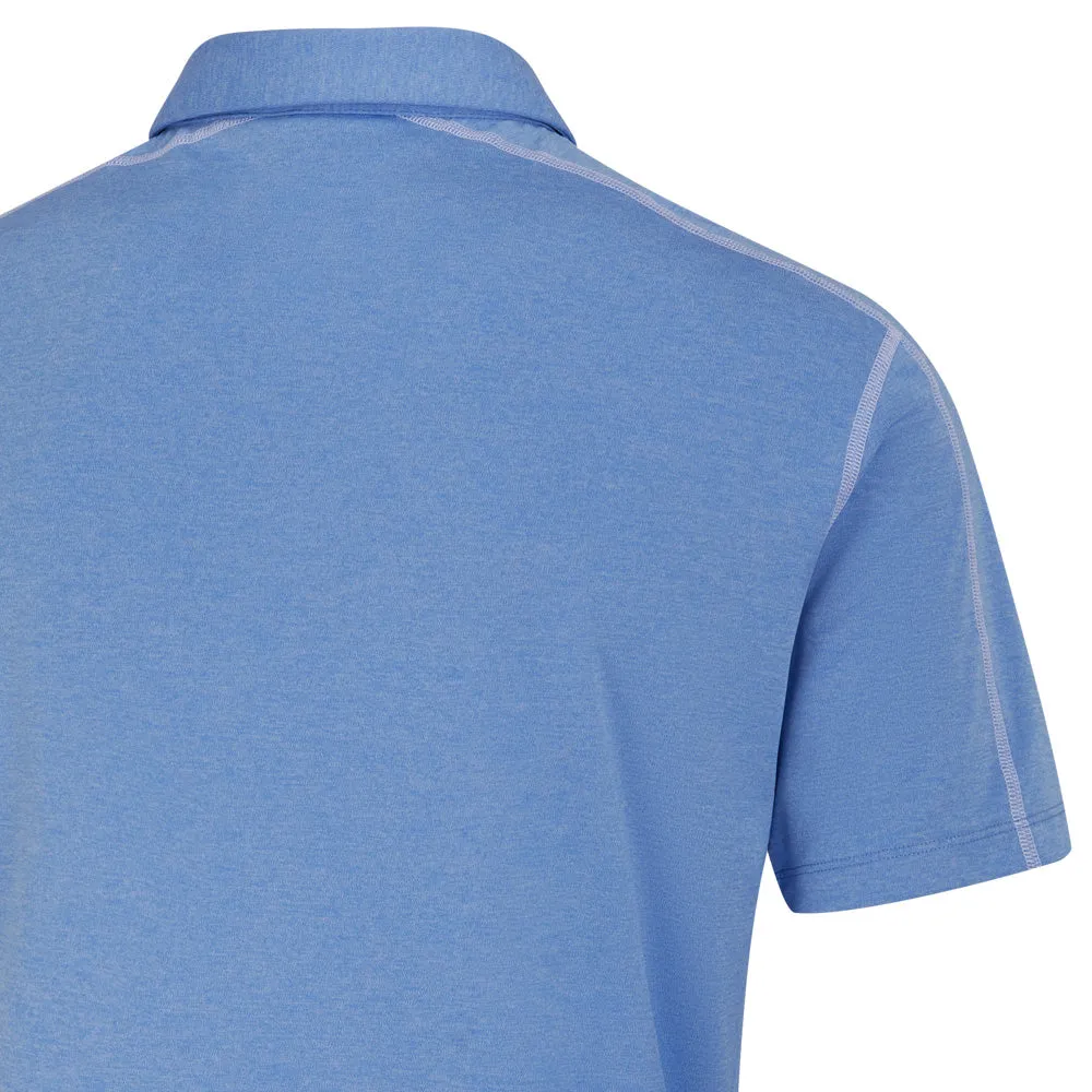 Ping Fynn Polo Shirt - Cornflower Blue Marl Fuel Your Fire Not for the Ordinary
