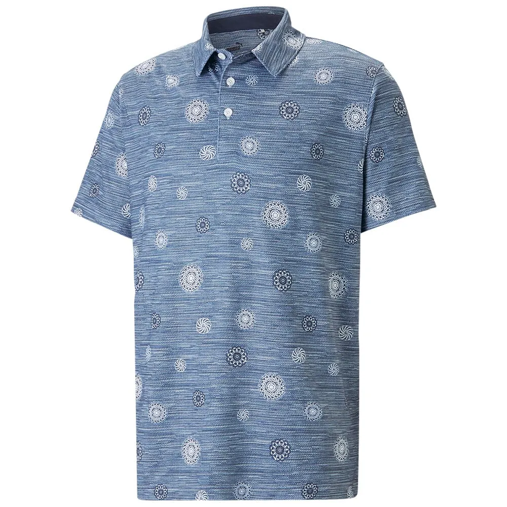 Puma Cloudspun Wheels Polo Shirt - Navy Blazer Keep Going Strong Holiday Sale