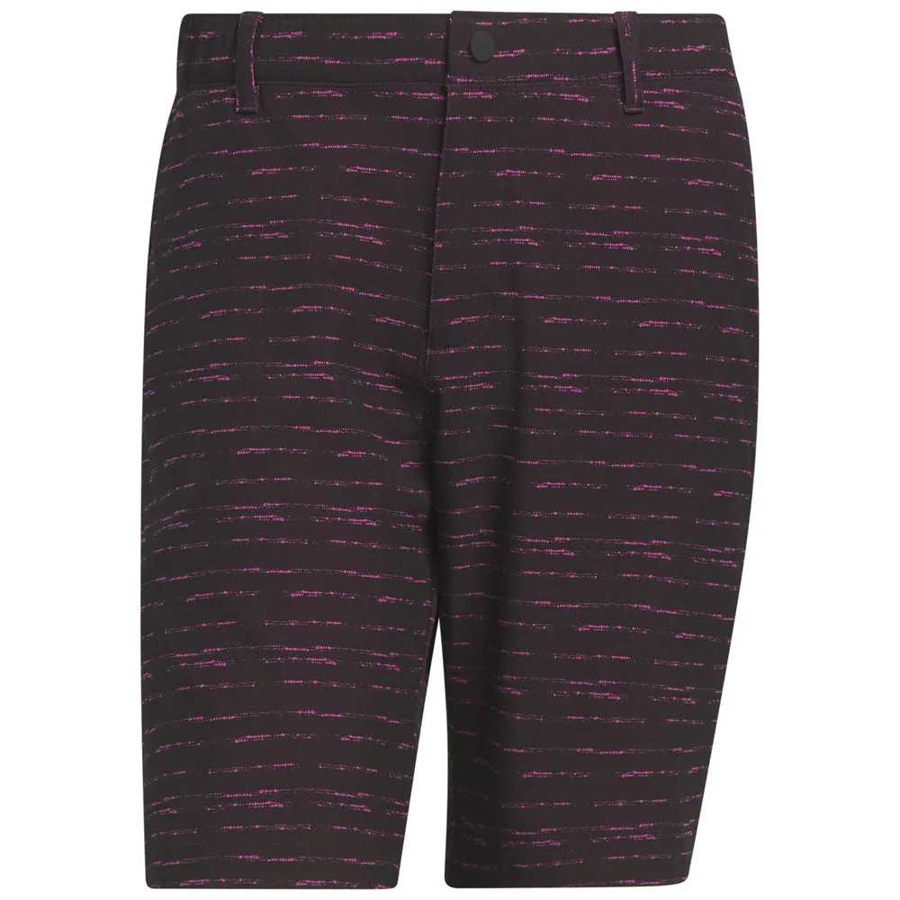 Winter Sale Adidas Textured Shorts - Black/Lucid Fuchsia