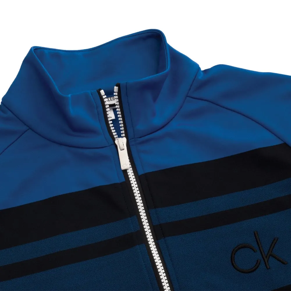 Walk Tall Gear Up and Go Calvin Klein Taylor Half Zip Sweater - Nautical Blue