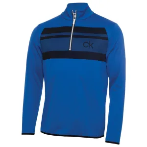 Memorial Day Sale Calvin Klein Taylor Half Zip Sweater - Nautical Blue