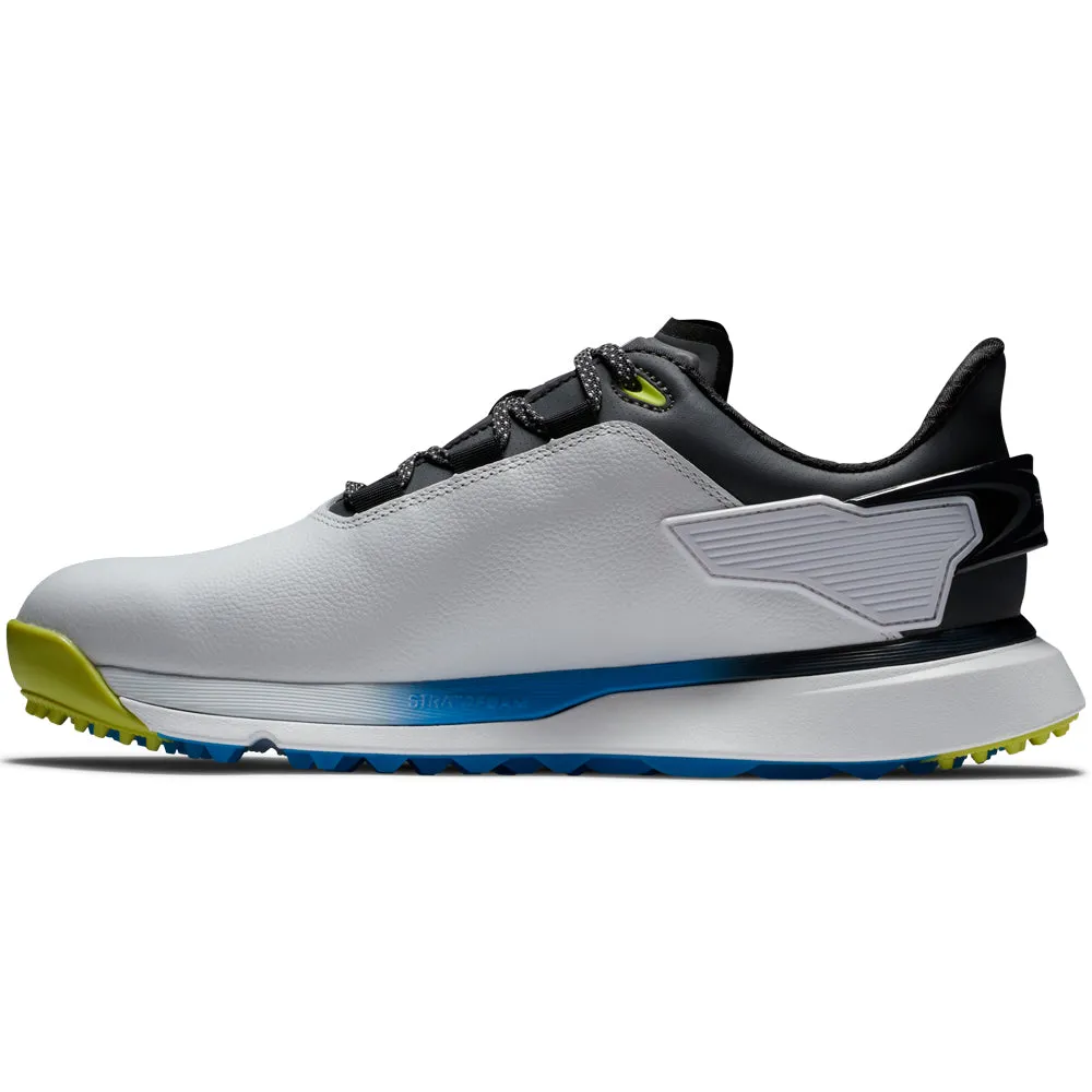Footjoy Pro Slx Carbon Spikeless Waterproof Shoes - White/Black/Multi Feel the Energy