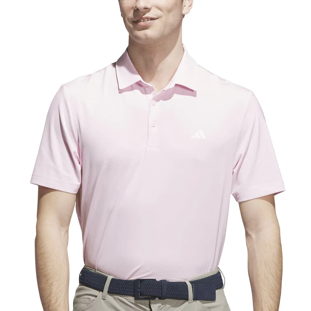 Designed to Dominate Adidas Ultimate365 Solid Polo Shirt - Clear Pink