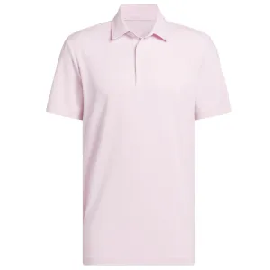 Adidas Ultimate365 Solid Polo Shirt - Clear Pink Engineered for Speed