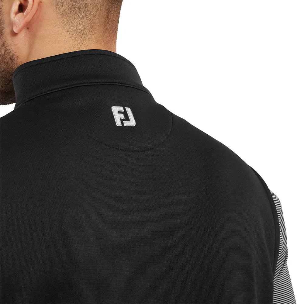 Break Boundaries Game-Changer Footwear Footjoy 1/2 Zip Gilet - Black