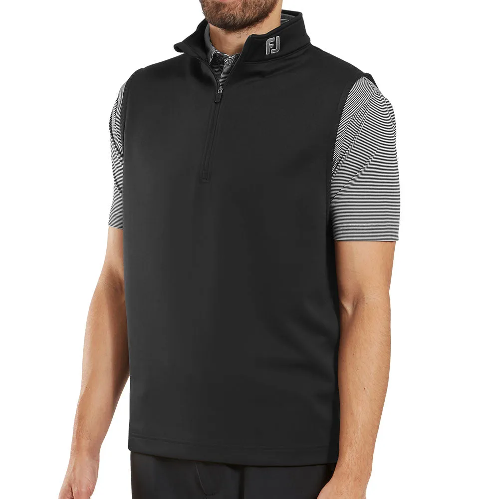Fearlessly You Christmas Eve Sale Footjoy 1/2 Zip Gilet - Black