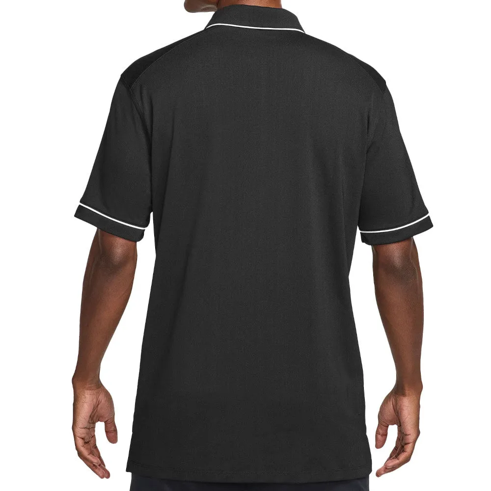 Nike Victory  Dri-Fit Polo Shirt - Black/White/White Unleash Your Power