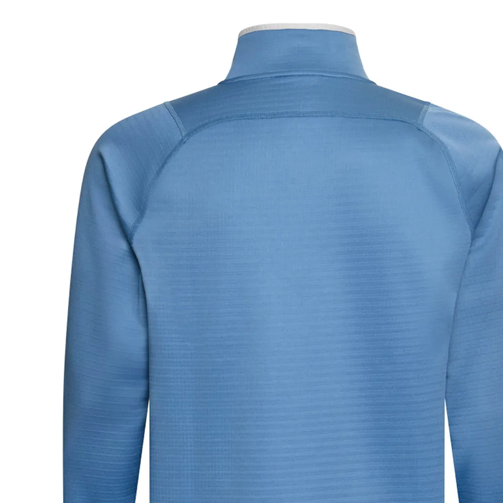 Puma Waffle Fleece 1/4 Zip Sweater - Blue Horizon Walk with Purpose