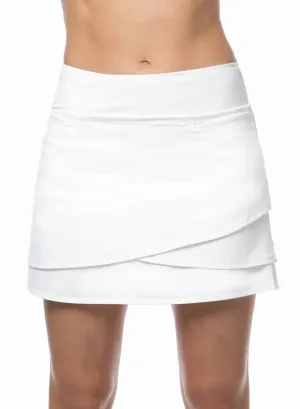 Hit Your Next Level Scallop Skort-Long