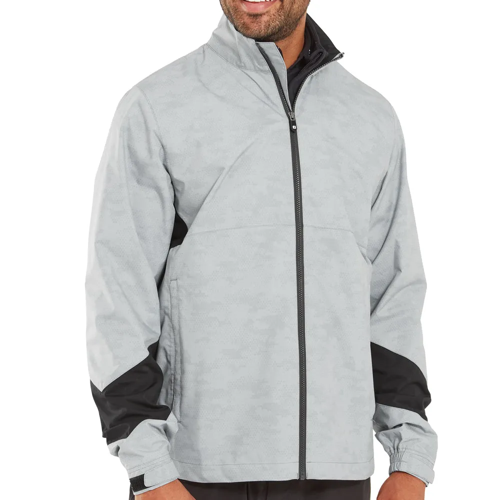 Memorial Day Sale Footjoy Hydrolite X Waterproof Jacket - Grey Camo