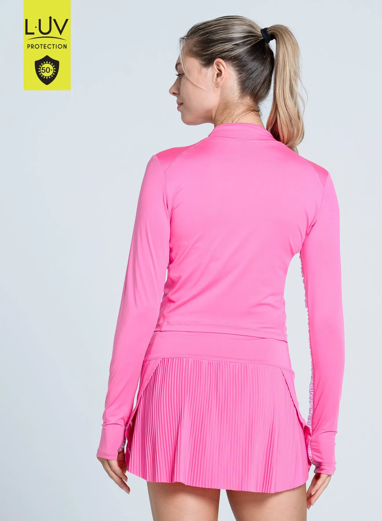 Mock Neck Hip Fit Long Sleeve Built to Move You