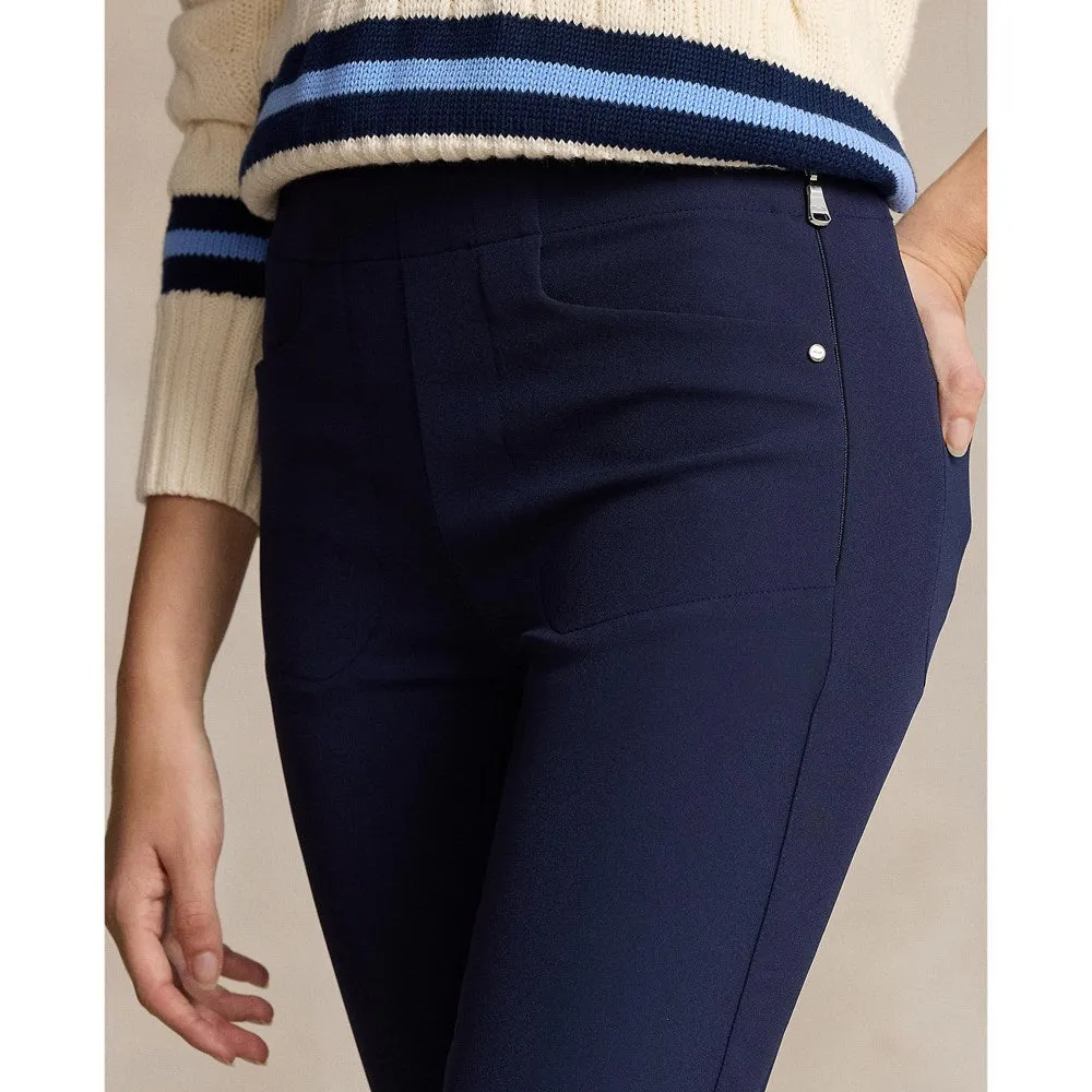 Rlx Ralph Lauren Women'S Eagle Stretch Twill Golf Pants - French Navy Walk Tall