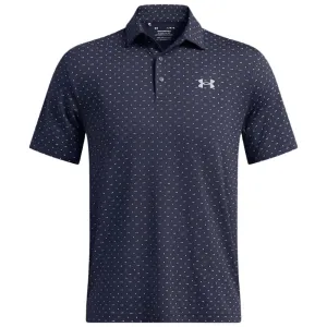 Under Armour Playoff 3.0 Printed Polo Shirt - Midnight Navy/White Winter Sale Move Like You Mean It