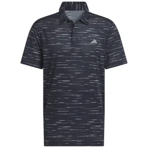 Adidas Ultimate365 Mesh Glimmer Print Polo Shirt - Collegiate Navy Big Savings