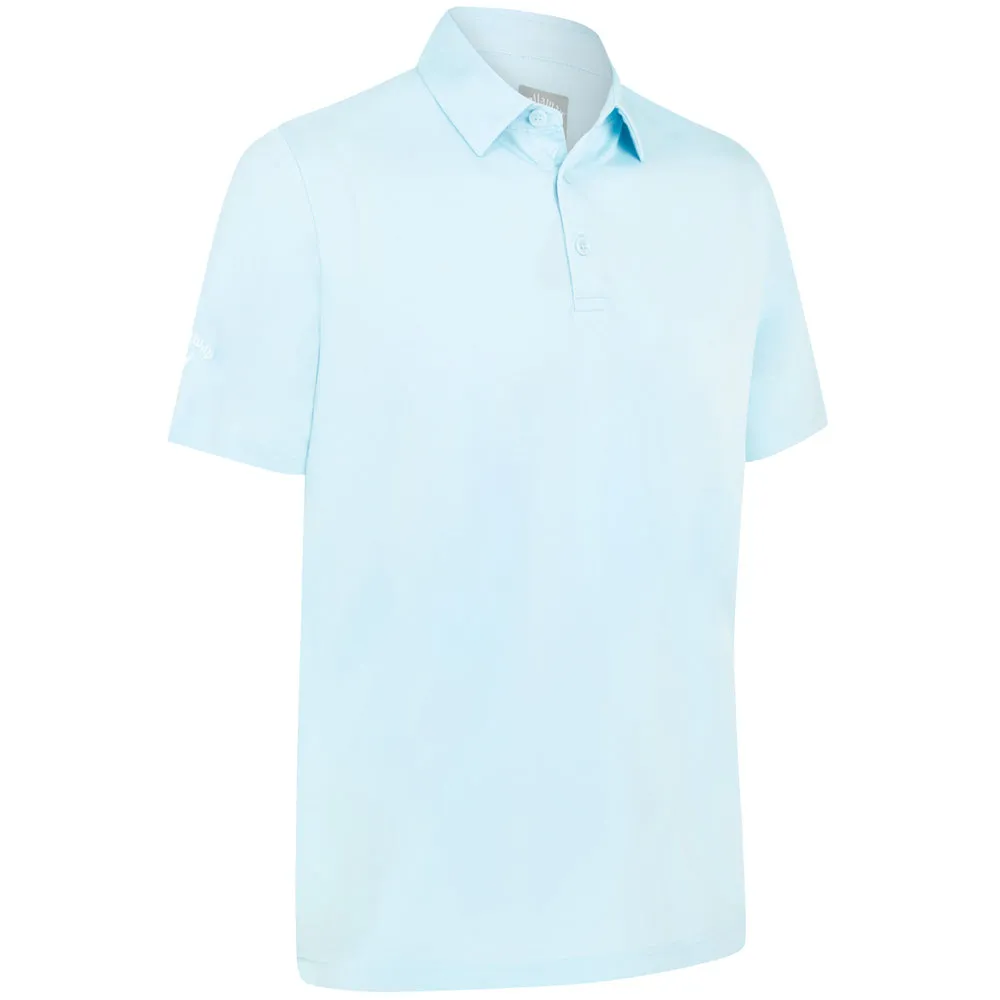 No Limits, Just Style Thanksgiving Day Sale Callaway Swingtech Solid Polo Shirt - Arctic Paradise