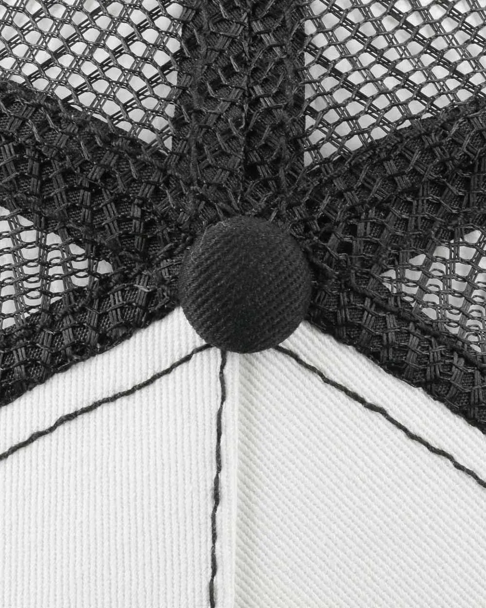 Stetson American Heritage Black White Trucker Cap Baseball Caps for Men