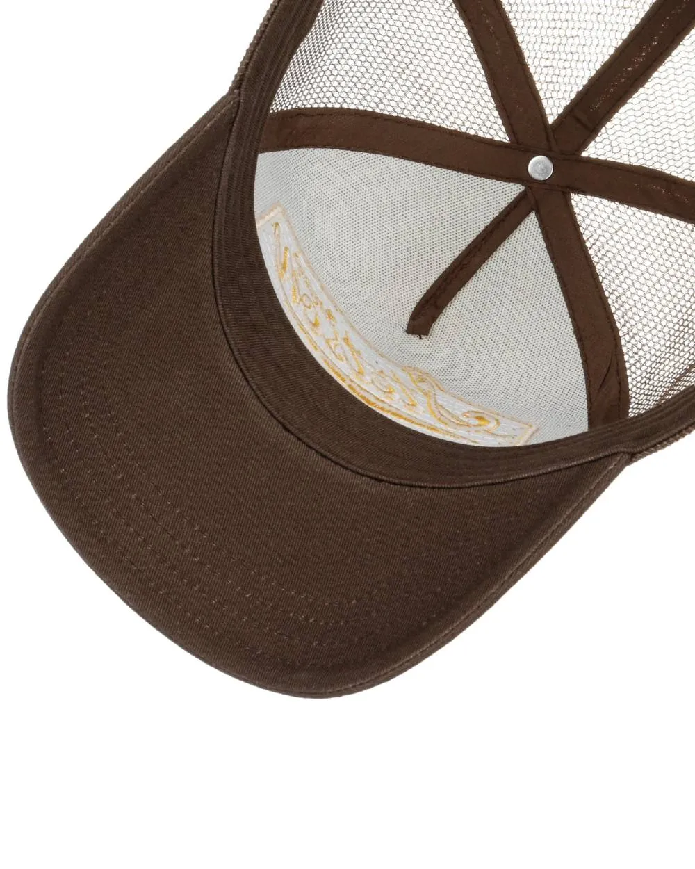 Stetson American Heritage Brown White Trucker Cap Trucker Snapback Caps