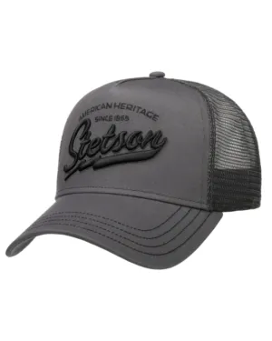Stetson American Heritage Classic Grey Trucker Cap Stetson Outdoor Hats