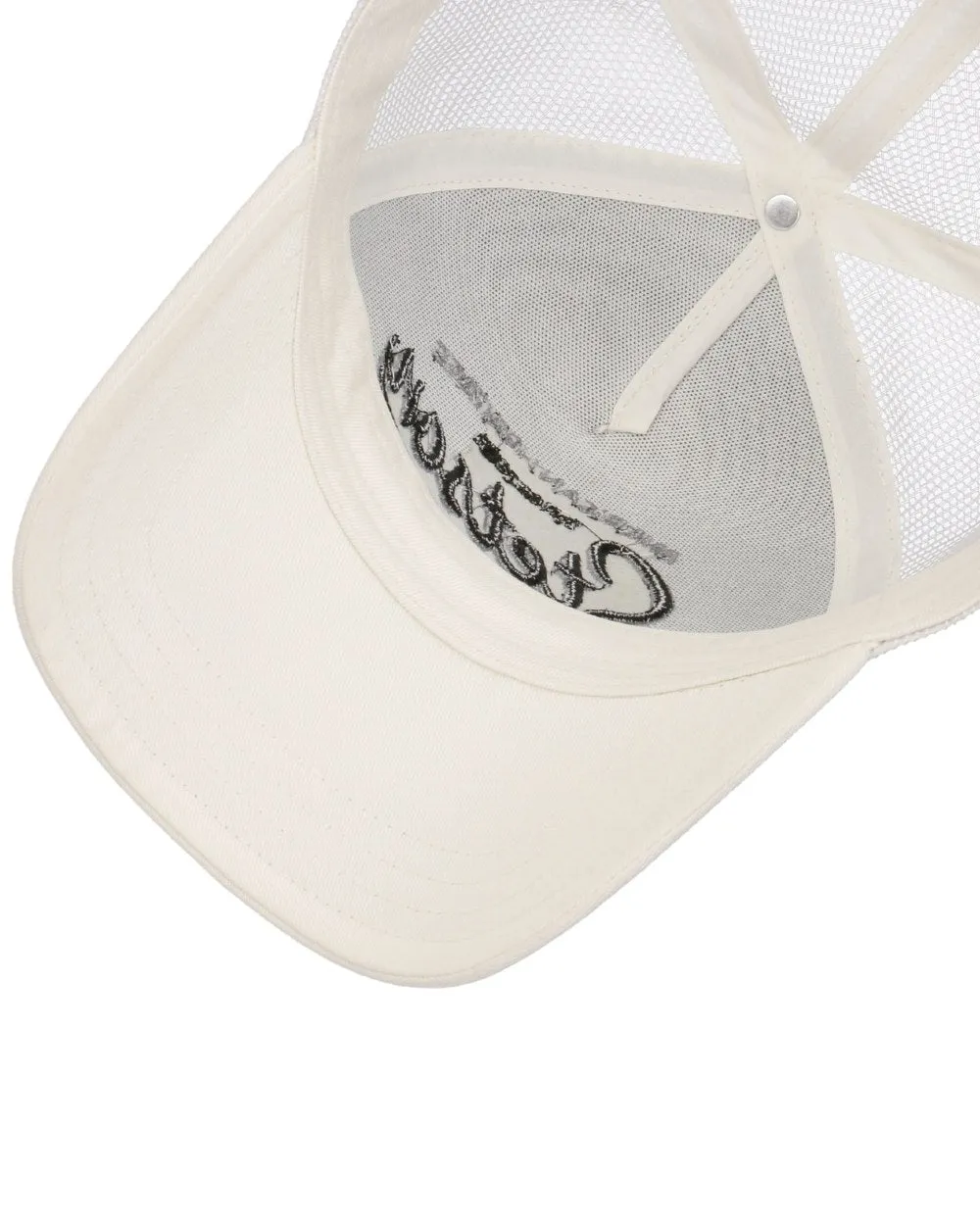 Stetson American Heritage Classic Off White Trucker Cap Baseball Caps for Men