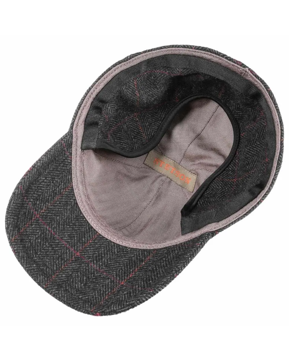 Stetson Baseball Wool Ear Flaps Cap Classic Country Hats
