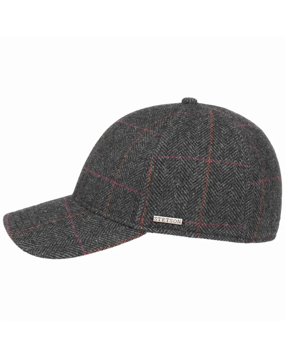 Stetson Baseball Wool Ear Flaps Cap Classic Country Hats