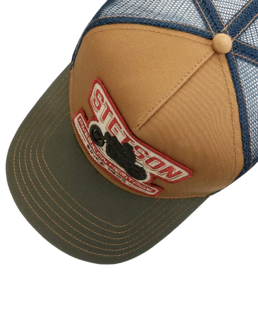 Stetson Biker Trucker Cap Classic Country Hats