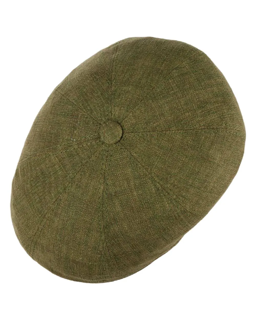 Stetson Bricksford 8 Panel Linen Flat Cap Classic Country Hats