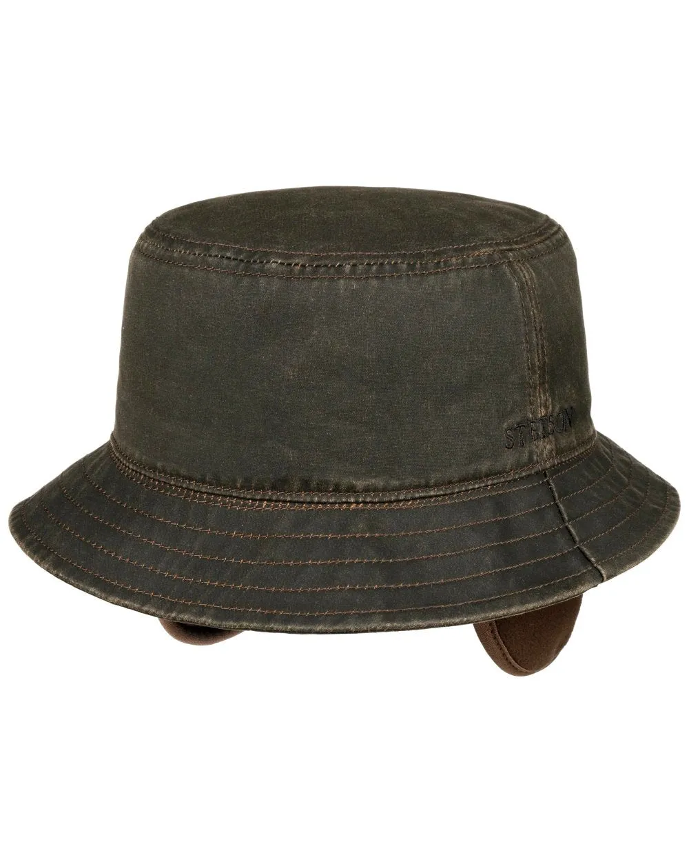 Stetson Cloth Bucket Hat With Ear Flaps Stetson Outdoor Hats