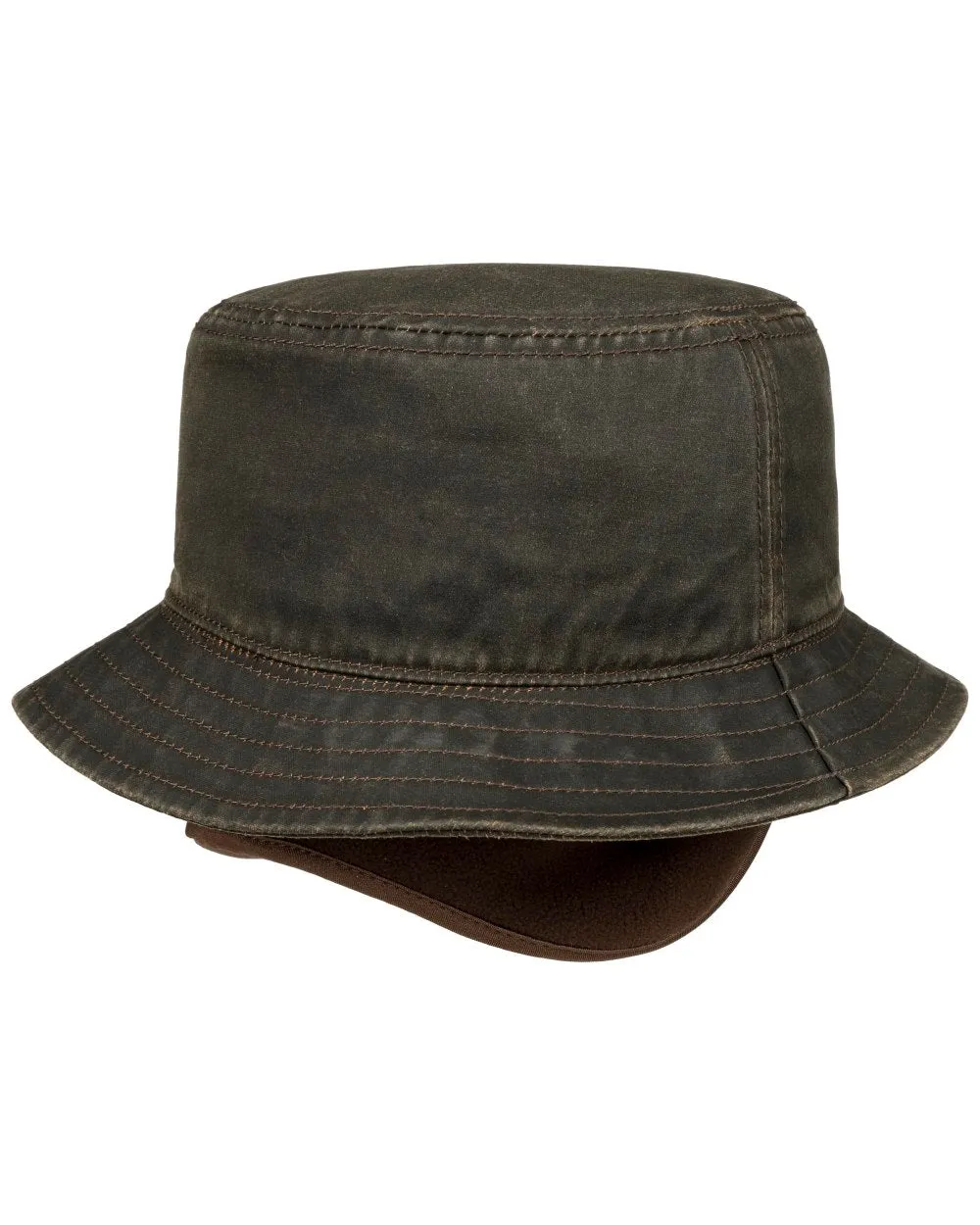 Stetson Cloth Bucket Hat With Ear Flaps Stetson Classic Hats