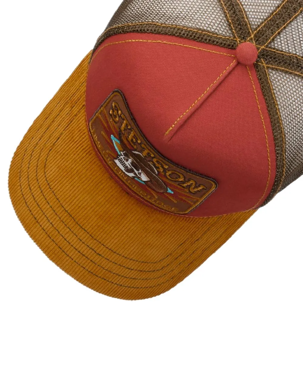 Stetson Cowboy Skull Trucker Cap Stetson Classic Hats
