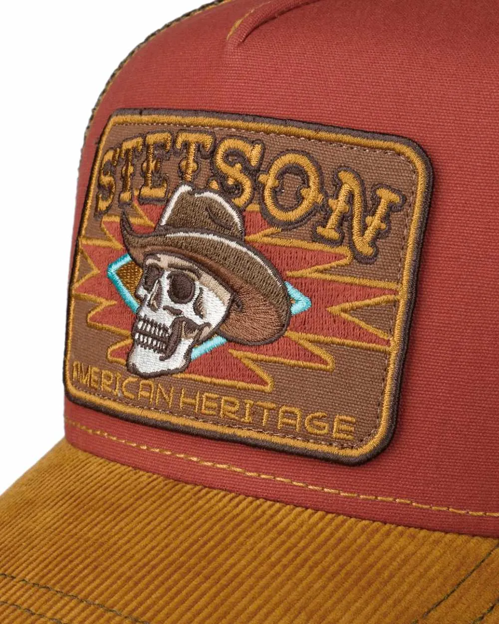Stetson Cowboy Skull Trucker Cap Stetson Classic Hats