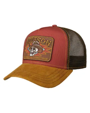 Stetson Cowboy Skull Trucker Cap Stetson Outdoor Hats