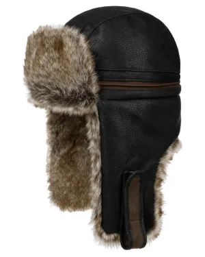 Stetson Cowhide Bomber Aviator Hat English Country Headwear