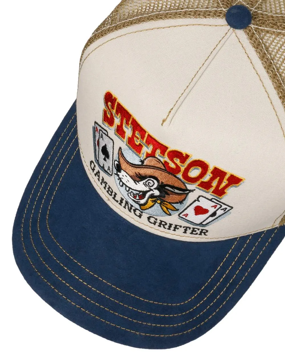 Stetson Gambling Grifter Trucker Cap Trucker Snapback Caps
