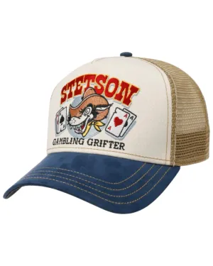 Stetson Gambling Grifter Trucker Cap Foam Trucker Snapbacks