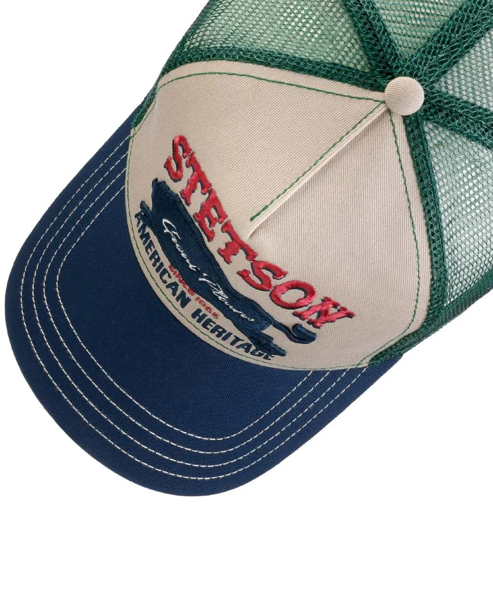 Stetson Great Plains Trucker Cap Trucker Snapback Caps