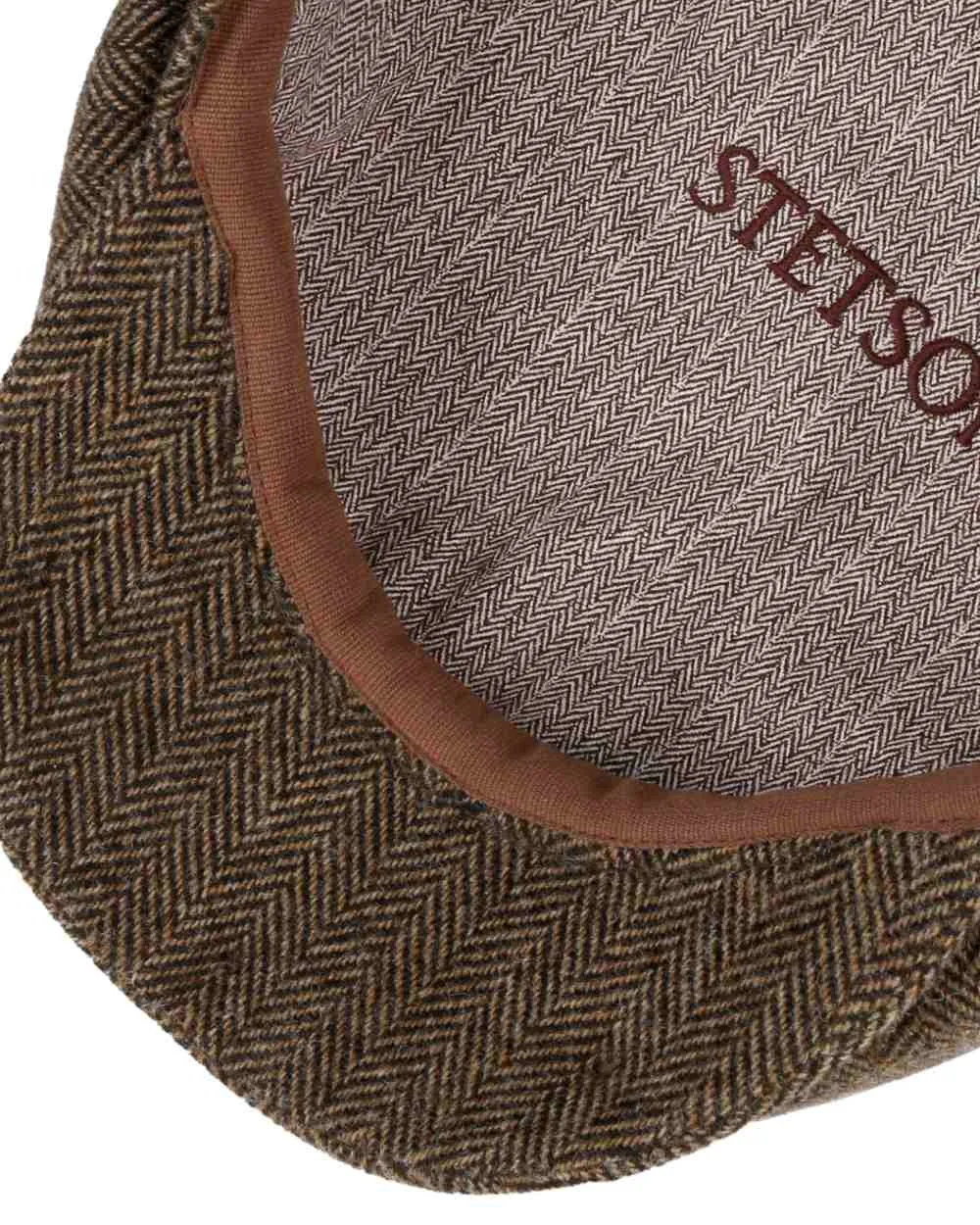 Stetson Hatteras Classic Wool Flat Cap Stetson Classic Hats