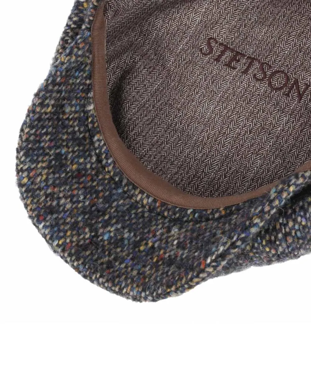 Stetson Hatteras Colour Dots Flat Cap Classic Country Hats