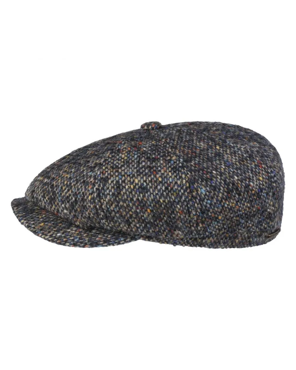 Stetson Hatteras Colour Dots Flat Cap English Country Headwear