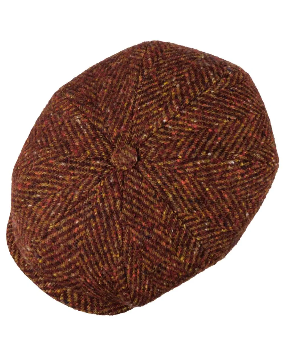 Stetson Hatteras Herringbone Flat Cap Stetson Classic Hats