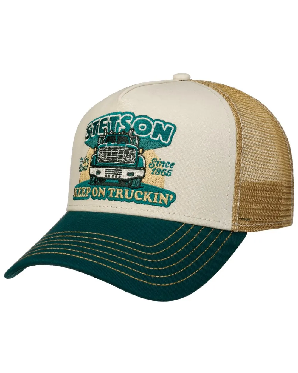 Stetson Keep On Trucking Trucker Cap English Country Headwear